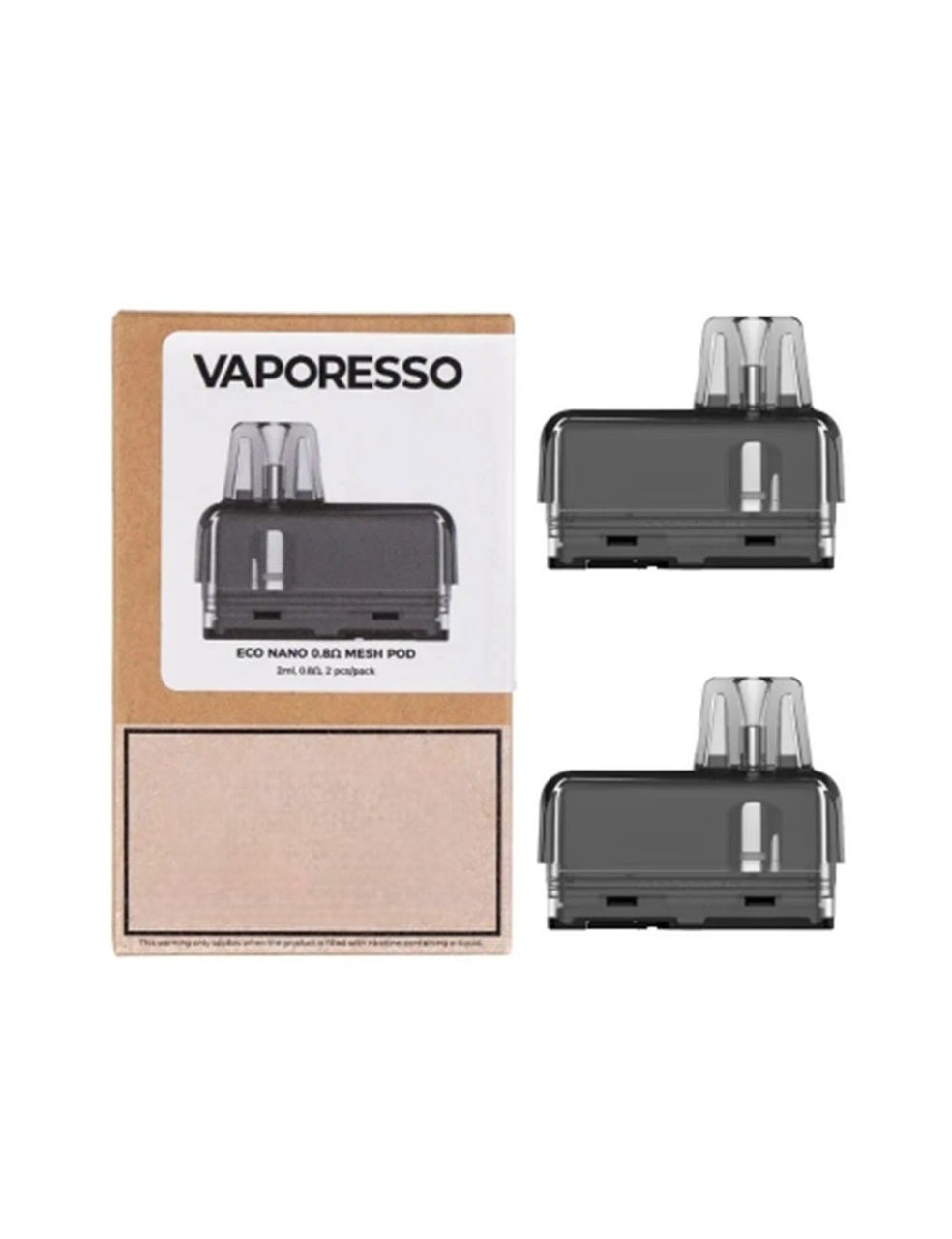 CARTRIDGE VAPORESSO ECO NANO (0.6om,2 ml)Mesh - 2 Buc/Pachet